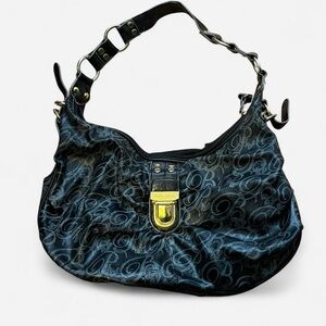 Baby Phat Black Shoulder Hobo Bag